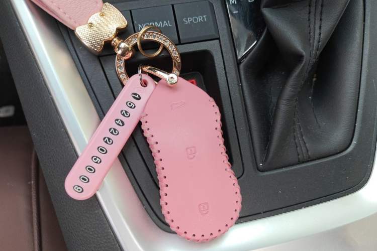 Used Toyota RAV4 2021 2.0L CVT Two-Wheel Drive Fashion Edition Vehicle Key
