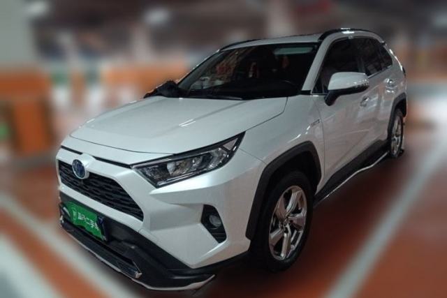 Used Toyota RAV4 2021 Revised Version Dual-Motor Hybrid 2.5L E-CVT Two-Wheel Drive Elite Edition