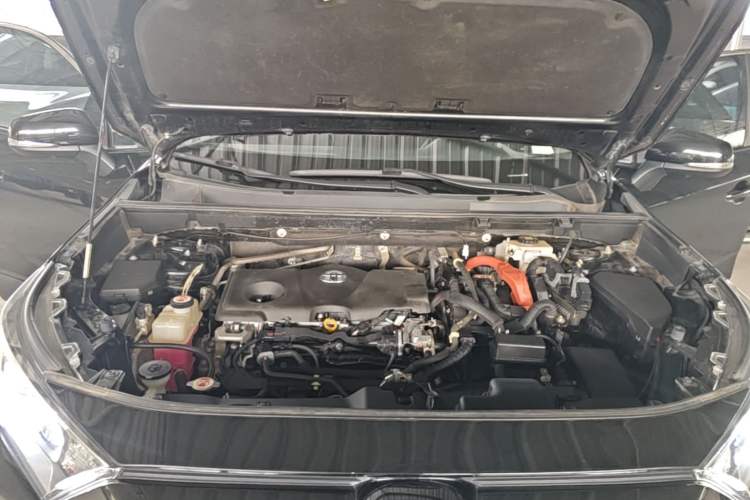 Used Toyota RAV4 2022 Dual-Engine 2.5L E-CVT Four-Wheel Drive Elite Plus Edition Engine Bay