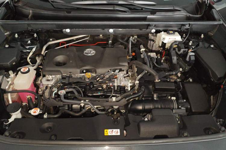 Used Toyota RAV4 2022 Dual-Engine 2.5L E-CVT Two-Wheel Drive Elite Edition Engine Bay