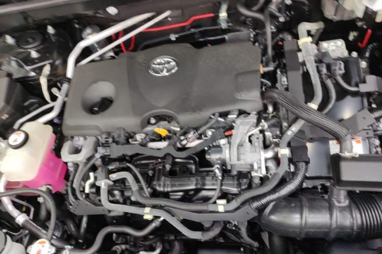 Used Toyota RAV4 2022 Dual-Engine 2.5L E-CVT Two-Wheel Drive Elite Edition Engine Bay