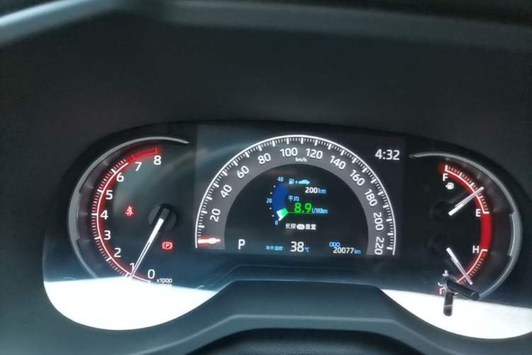 Used Toyota RAV4 2022 2.0L CVT Two-Wheel Drive Fashion Edition Instrument Cluster