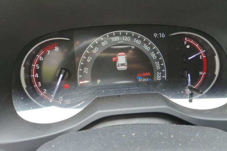 Used Toyota RAV4 2022 2.0L CVT Two-Wheel Drive Fashion Edition Instrument Cluster