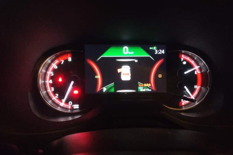 Used Toyota RAV4 2022 2.0L CVT Two-Wheel Drive Fashion Edition Instrument Cluster