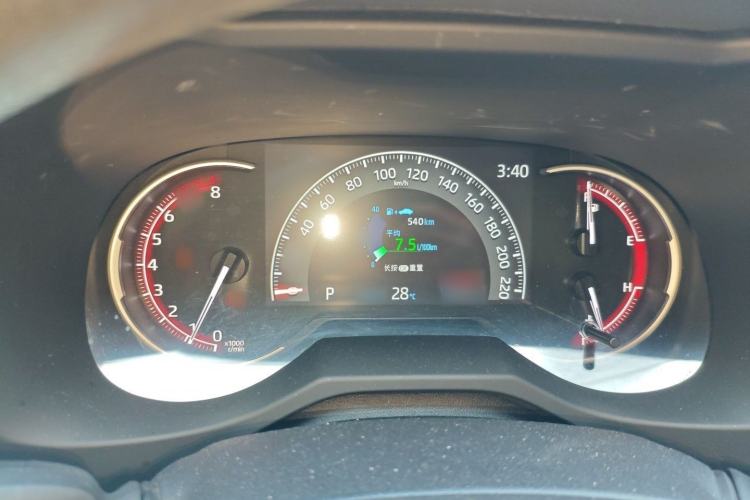 Used Toyota RAV4 2022 2.0L CVT Two-Wheel Drive Fashion Edition Instrument Cluster