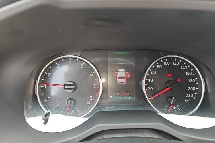 Used Toyota RAV4 2022 2.0L CVT Two-Wheel Drive Urban Edition Instrument Cluster