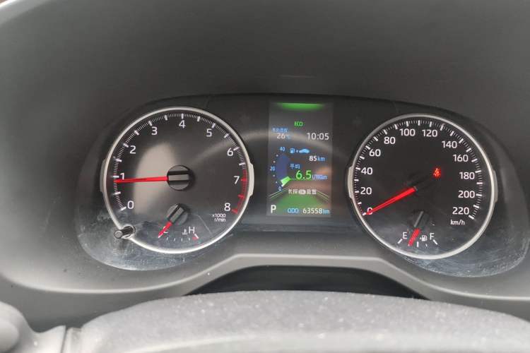 Used Toyota RAV4 2022 2.0L CVT Two-Wheel Drive Urban Edition Odometer Close Up