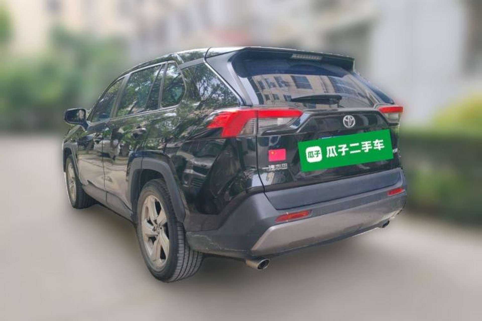 Used Toyota RAV4 2022 2.0L CVT Two-Wheel Drive Fashion Edition Rear Left 45 Deg