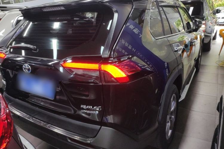 Used Toyota RAV4 2022 Dual-Engine 2.5L E-CVT Two-Wheel Drive Elite Edition Rear Right 45 Deg