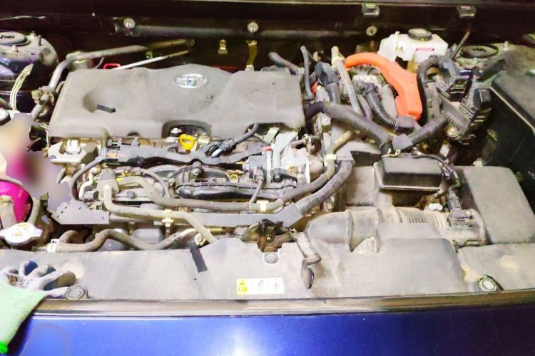 Used Toyota RAV4 2022 Dual-Engine 2.5L E-CVT Four-Wheel Drive Elite Plus Edition Engine Bay