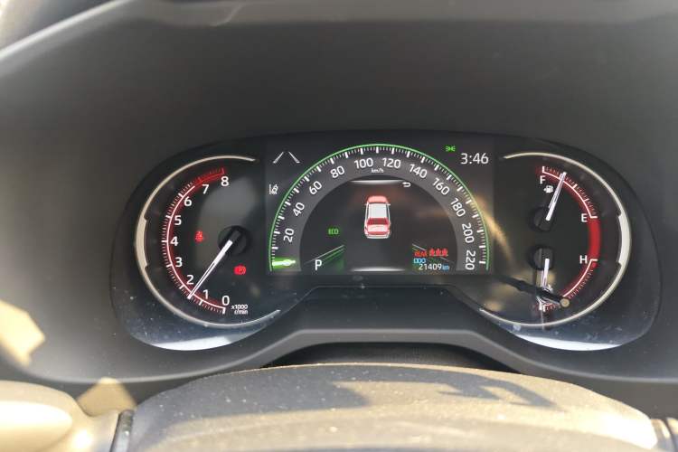 Used Toyota RAV4 2022 2.0L CVT Two-Wheel Drive Prestige Edition Instrument Cluster