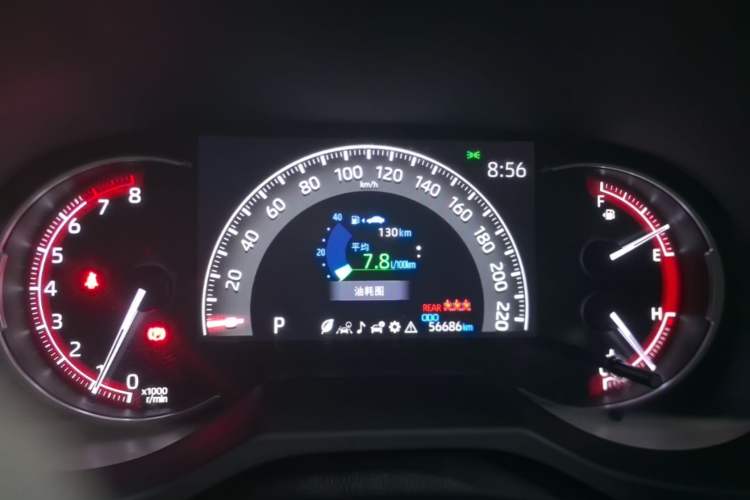 Used Toyota RAV4 2022 2.0L CVT Two-Wheel Drive Fashion Edition Instrument Cluster
