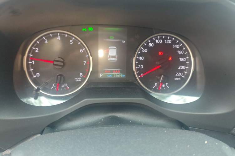 Used Toyota RAV4 2022 2.0L CVT Two-Wheel Drive Urban Edition Odometer Close Up