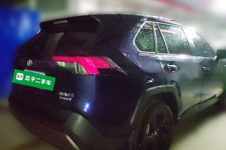 Used Toyota RAV4 2022 Dual-Engine 2.5L E-CVT Four-Wheel Drive Elite Plus Edition Rear Right 45 Deg