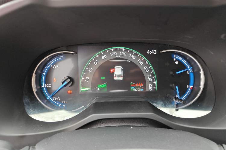 Used Toyota RAV4 2022 Dual-Engine 2.5L E-CVT Two-Wheel Drive Elite Edition Instrument Cluster