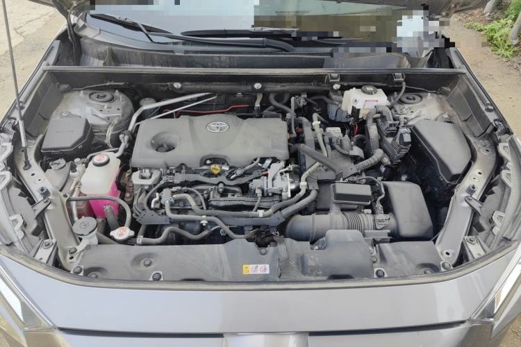 Used Toyota RAV4 2022 Dual-Engine 2.5L E-CVT Two-Wheel Drive Elite Edition Engine Bay