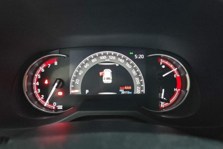 Used Toyota RAV4 2022 2.0L CVT Two-Wheel Drive Fashion Edition Instrument Cluster