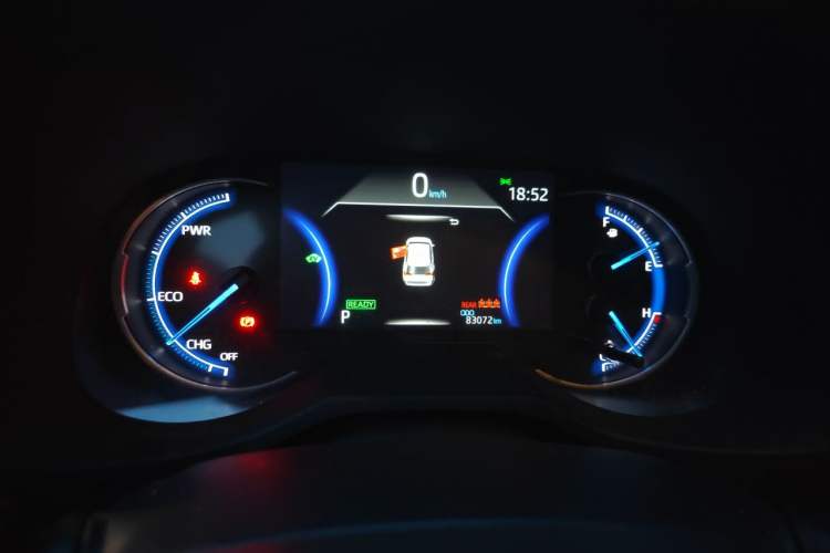 Used Toyota RAV4 2022 Dual-Engine 2.5L E-CVT Two-Wheel Drive Elite Edition Instrument Cluster