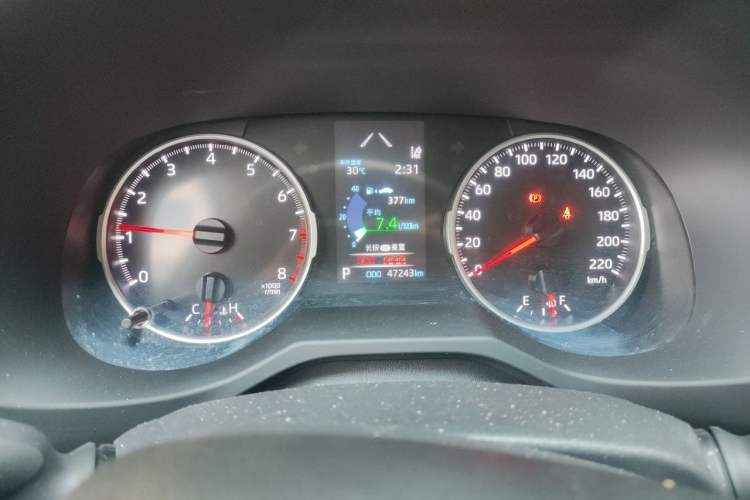 Used Toyota RAV4 2022 2.0L CVT Two-Wheel Drive Urban Edition Instrument Cluster