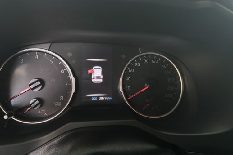 Used Toyota RAV4 2022 2.0L CVT Two-Wheel Drive Urban Edition Odometer Close Up