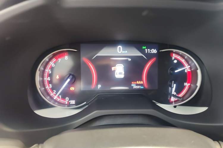 Used Toyota RAV4 2022 2.0L CVT Two-Wheel Drive Fashion Edition Instrument Cluster