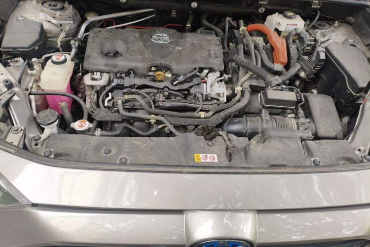 Used Toyota RAV4 2022 Dual-Engine 2.5L E-CVT Four-Wheel Drive Elite Plus Edition Engine Bay