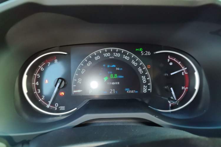 Used Toyota RAV4 2022 2.0L CVT Two-Wheel Drive Fashion Edition Instrument Cluster