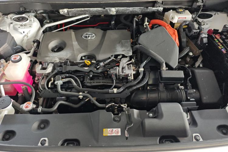 Used Toyota RAV4 2022 Dual-Engine 2.5L E-CVT Four-Wheel Drive Elite Plus Edition Engine Bay