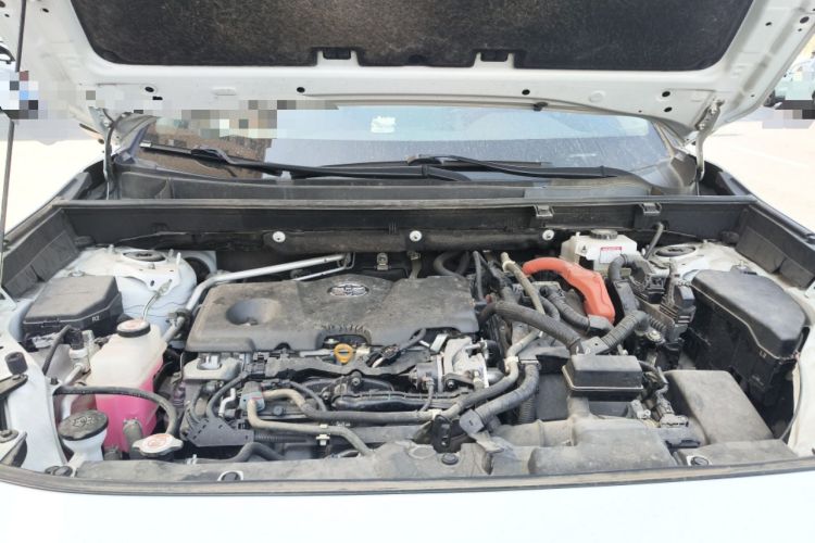 Used Toyota RAV4 2022 Dual-Engine 2.5L E-CVT Four-Wheel Drive Elite Plus Edition Engine Bay