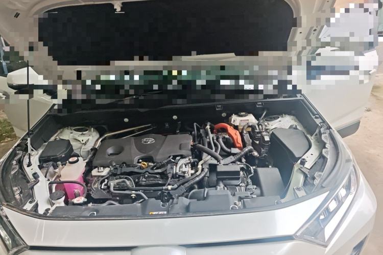 Used Toyota RAV4 2022 Dual-Engine 2.5L E-CVT Four-Wheel Drive Elite Plus Edition Engine Bay