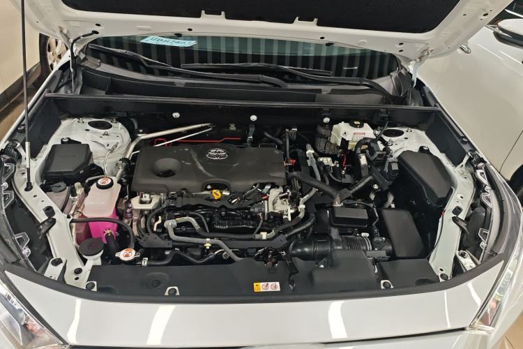 Used Toyota RAV4 2022 Dual-Engine 2.5L E-CVT Two-Wheel Drive Elite Edition Engine Bay