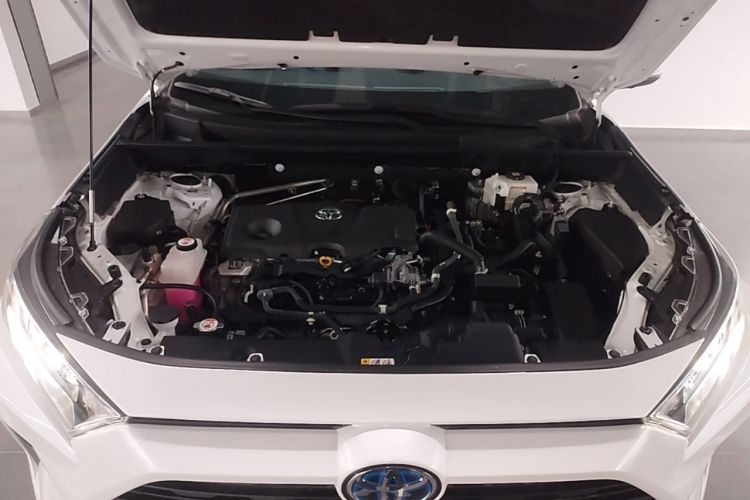 Used Toyota RAV4 2022 Dual-Engine 2.5L E-CVT Two-Wheel Drive Elite Edition Engine Bay