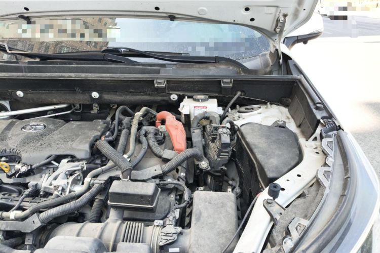 Used Toyota RAV4 2022 Dual-Engine 2.5L E-CVT Four-Wheel Drive Elite Plus Edition Engine Bay Left