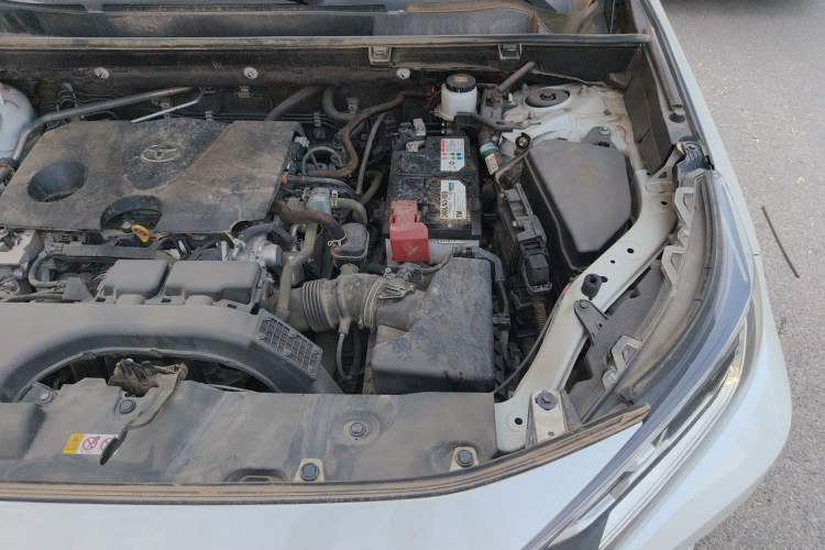 Used Toyota RAV4 2022 2.0L CVT Two-Wheel Drive Prestige Edition Engine Bay Left