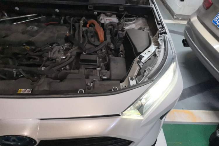 Used Toyota RAV4 2022 Dual-Engine 2.5L E-CVT Four-Wheel Drive Elite Plus Edition Engine Bay Left