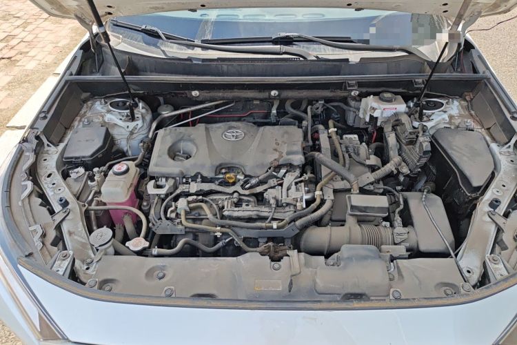 Used Toyota RAV4 2022 Dual-Engine 2.5L E-CVT Two-Wheel Drive Elite Edition Engine Bay