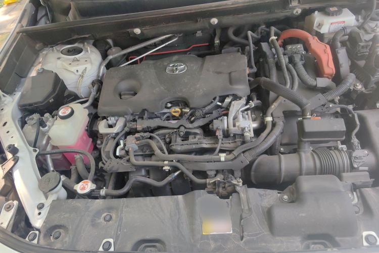 Used Toyota RAV4 2022 Dual-Engine 2.5L E-CVT Four-Wheel Drive Elite Plus Edition Engine Bay
