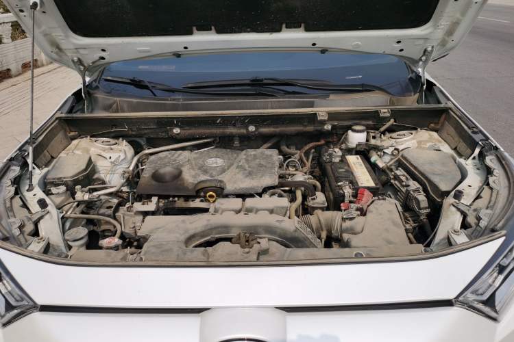 Used Toyota RAV4 2022 2.0L CVT Four-Wheel Drive Premium Edition Engine Bay
