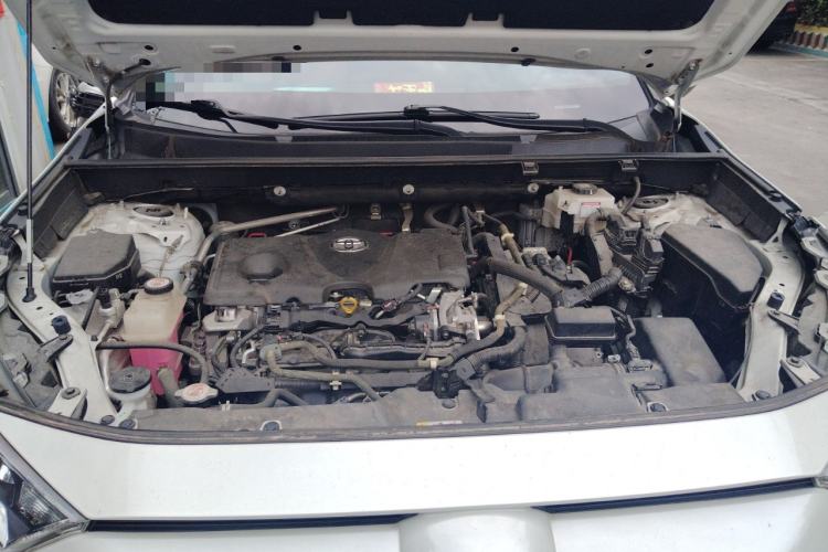 Used Toyota RAV4 2022 Dual-Engine 2.5L E-CVT Two-Wheel Drive Elite Edition Engine Bay