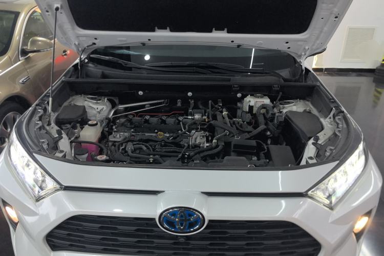 Used Toyota RAV4 2022 Dual-Engine 2.5L E-CVT Two-Wheel Drive Elite Edition Engine Bay