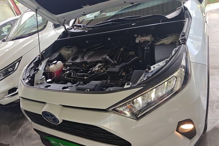 Used Toyota RAV4 2022 Dual-Engine 2.5L E-CVT Two-Wheel Drive Elite Edition Engine Bay