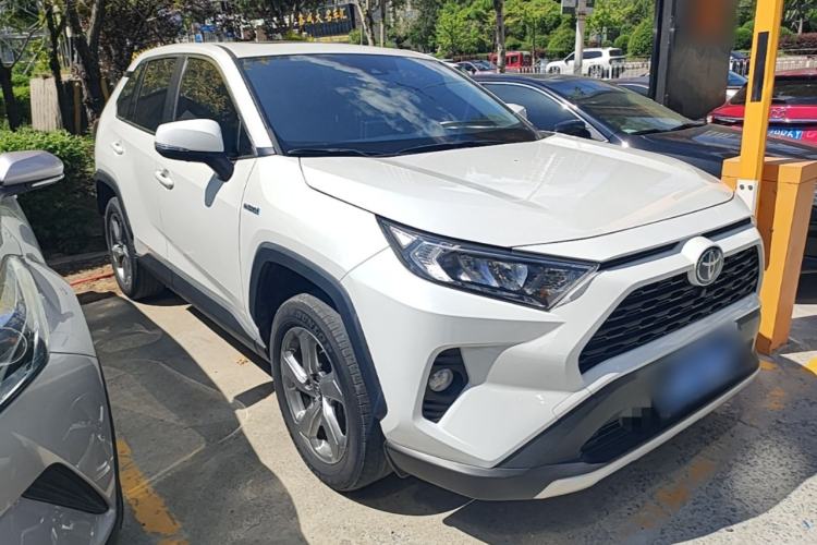Used Toyota RAV4 2022 Dual-Engine 2.5L E-CVT Two-Wheel Drive Elite Edition Front Right 45 Deg