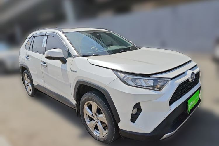 Used Toyota RAV4 2022 Dual-Engine 2.5L E-CVT Two-Wheel Drive Elite Edition Front Right 45 Deg