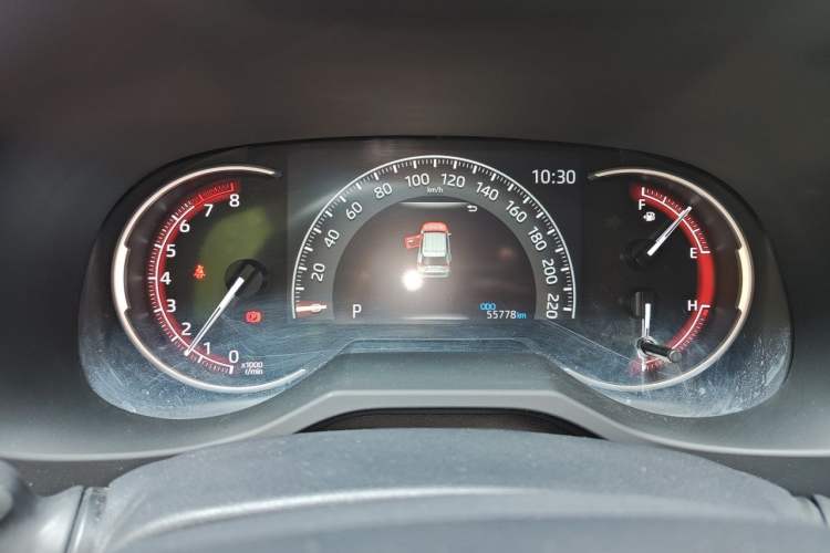 Used Toyota RAV4 2022 2.0L CVT Two-Wheel Drive Fashion Edition Instrument Cluster