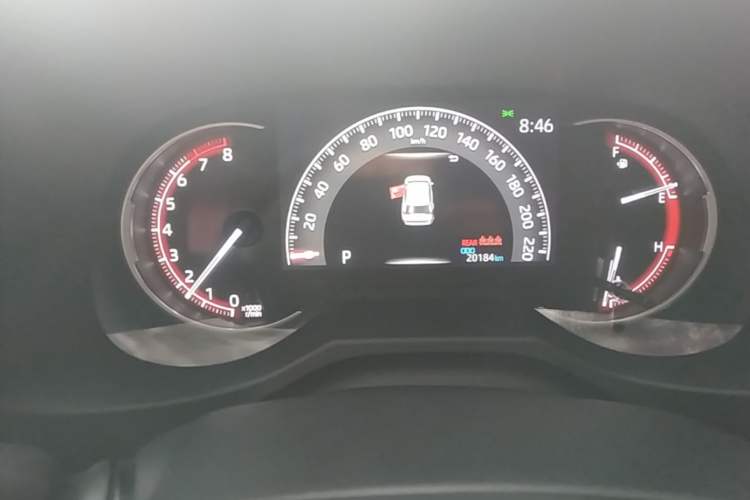 Used Toyota RAV4 2022 2.0L CVT Two-Wheel Drive Fashion Edition Instrument Cluster