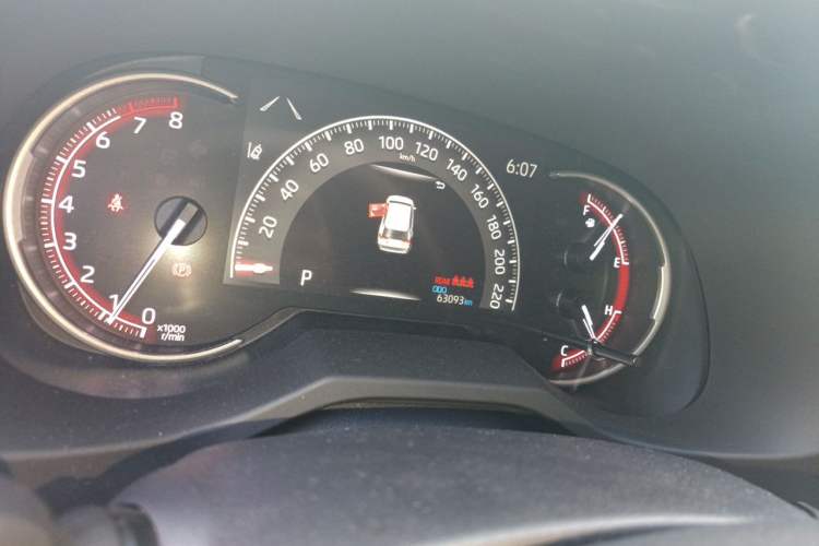 Used Toyota RAV4 2022 2.0L CVT Two-Wheel Drive Fashion Plus Edition Instrument Cluster
