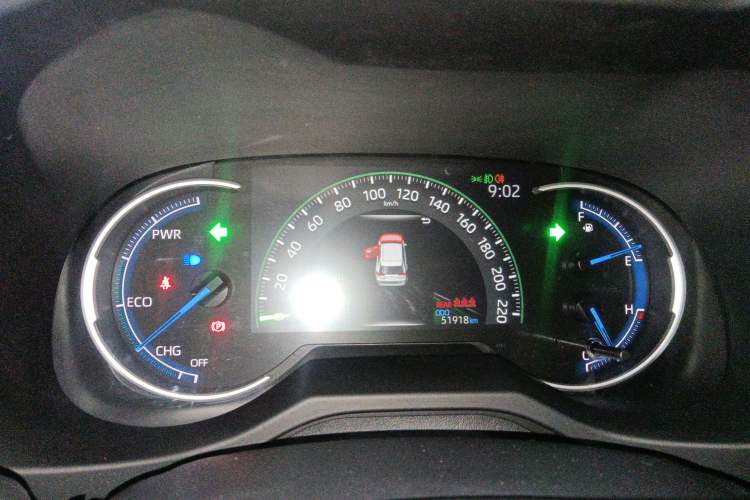 Used Toyota RAV4 2022 Dual-Engine 2.5L E-CVT Four-Wheel Drive Elite Plus Edition Instrument Cluster