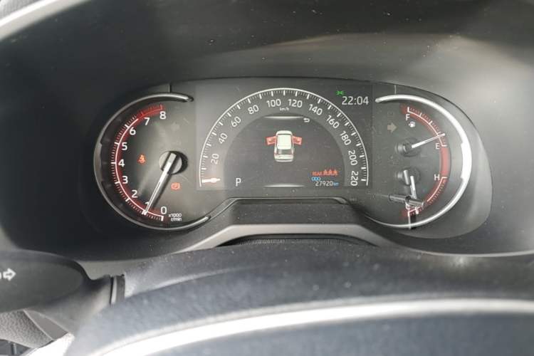 Used Toyota RAV4 2022 2.0L CVT Two-Wheel Drive Fashion Plus Edition Instrument Cluster