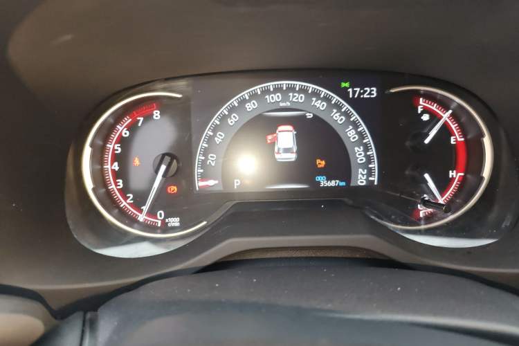 Used Toyota RAV4 2022 2.0L CVT Two-Wheel Drive Fashion Plus Edition Instrument Cluster