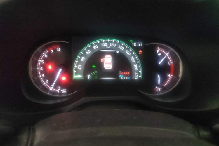 Used Toyota RAV4 2022 2.0L CVT Two-Wheel Drive Fashion Plus Edition Instrument Cluster